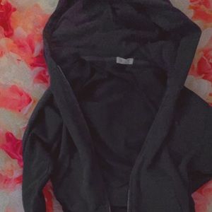 Navy blue cropped jacket